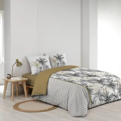 100Comfort Housse de couette 260x240 + 2 taies DAKAR 100% coton Hot