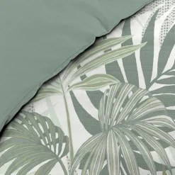 Douceur D'Intérieur Housse de couette 240x220 + 2 taies NYMEA 100% coton 57fils