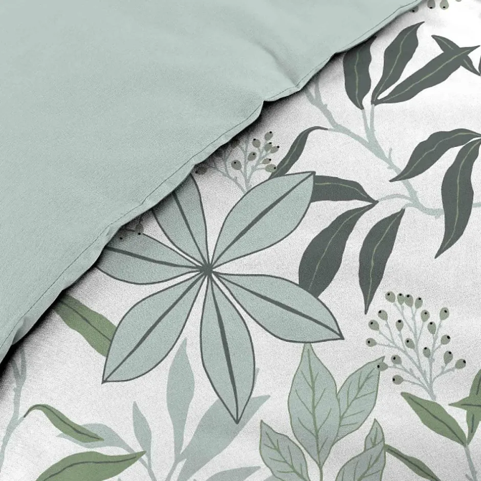 Douceur D'Intérieur Housse de couette 240x220 + 2 taies VOLTINE 100% coton