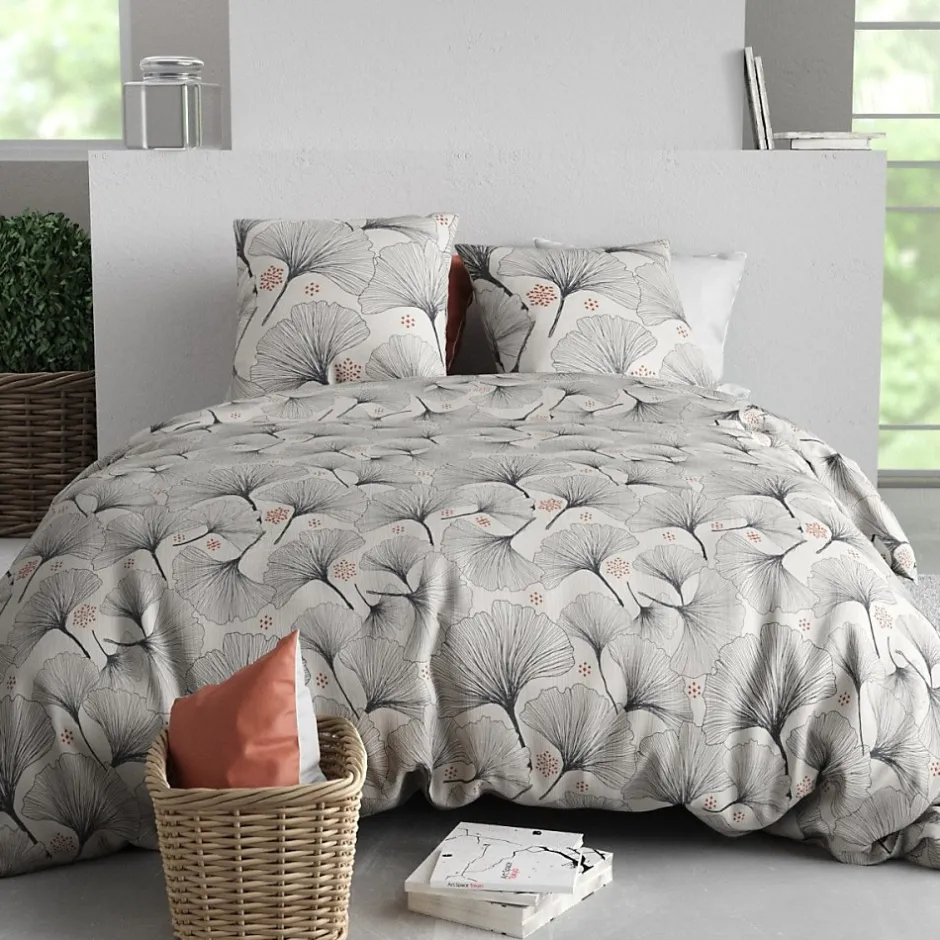 Atelier Du Coton Housse de couette 240x220 + 2 taies en coton 57 fils Online