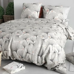 Atelier Du Coton Housse de couette 240x220 + 2 taies en coton 57 fils Online