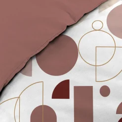 Douceur D'Intérieur Housse de couette 240x220 + 2 taies CHILIPOP ROSE 100% coton Online
