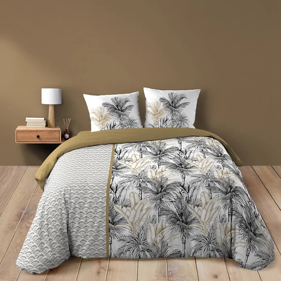 Douceur D'Intérieur Housse de couette 240x220 + 2 taies DAKAR 100% coton Online