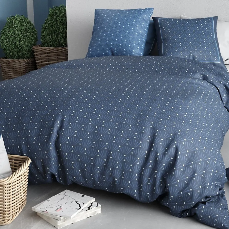 Atelier Du Coton Housse de couette 240x220 + 2 taies coton 57 fils Hot