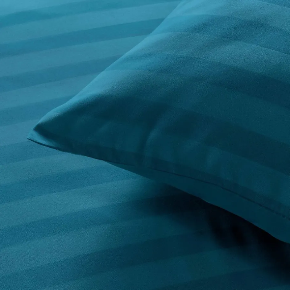 Douceur D'Intérieur Housse de couette 240x220 + 2 taies Cléo bleu