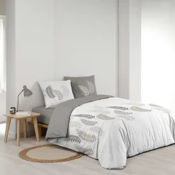 Douceur D'Intérieur Housse de couette 240x220 + 2 taies Goyave coton 57 fils New