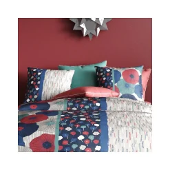 Atelier Du Coton Housse de couette 240x220 AGUEDA + 2 taies coton 57 fils Clearance