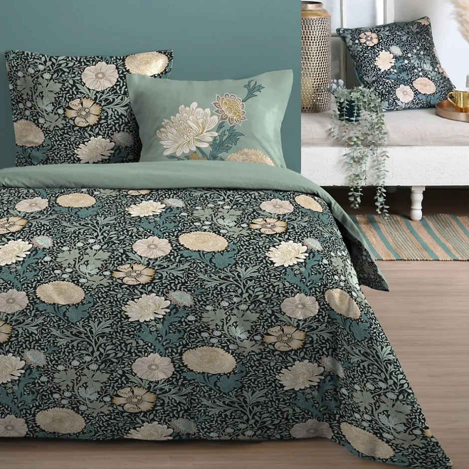 STOF Housse de couette 260x240 ALFONS + 2 taies coton 57 fils