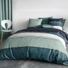 Atelier Du Coton Housse de couette 260x240 ANTIKA + 2 taies coton 57 fils Outlet
