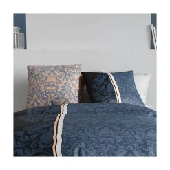 Atelier Du Coton Housse de couette 240x220 ARABESQUE + 2 taies coton 57 fils