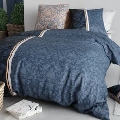 Atelier Du Coton Housse de couette 240x220 ARABESQUE + 2 taies coton 57 fils