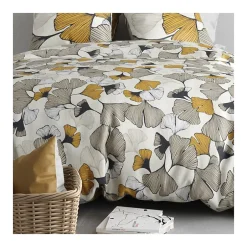 Atelier Du Coton Housse de couette 240x220 AROM + 2 taies coton 57 fils Sale