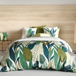 Atelier Du Coton Housse de couette 240x260 Beleme + 2 taies coton 57 fils