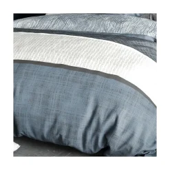 Atelier Du Coton Housse de couette 260x240 BREHAT + 2 taies coton 57 fils