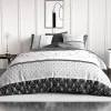 Atelier Du Coton Housse de couette 240x220 Casta + 2 taies coton 57 fils
