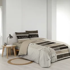 L'Effet Papillon Housse de couette 220x240 cm + 2 taies 100% coton So natural Hot