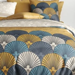 Housse De Rêve Housse de couette 240x260 cm + 2 taies d'oreiller 63x63 cm coton maka