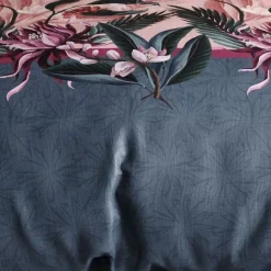 Housse De Rêve Housse de couette 220x240 cm + 2 taies d'oreiller 63x63 cm coton flora