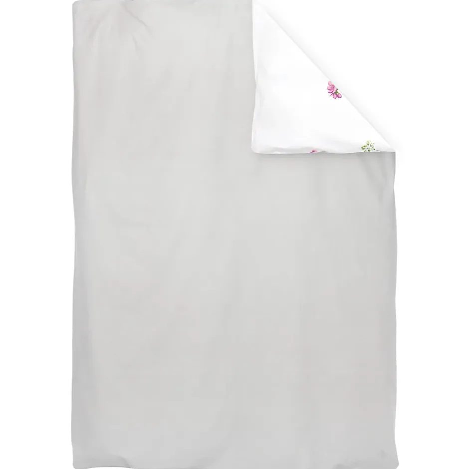 Linnea Housse de couette 140x200 cm coton PRETTY blanc