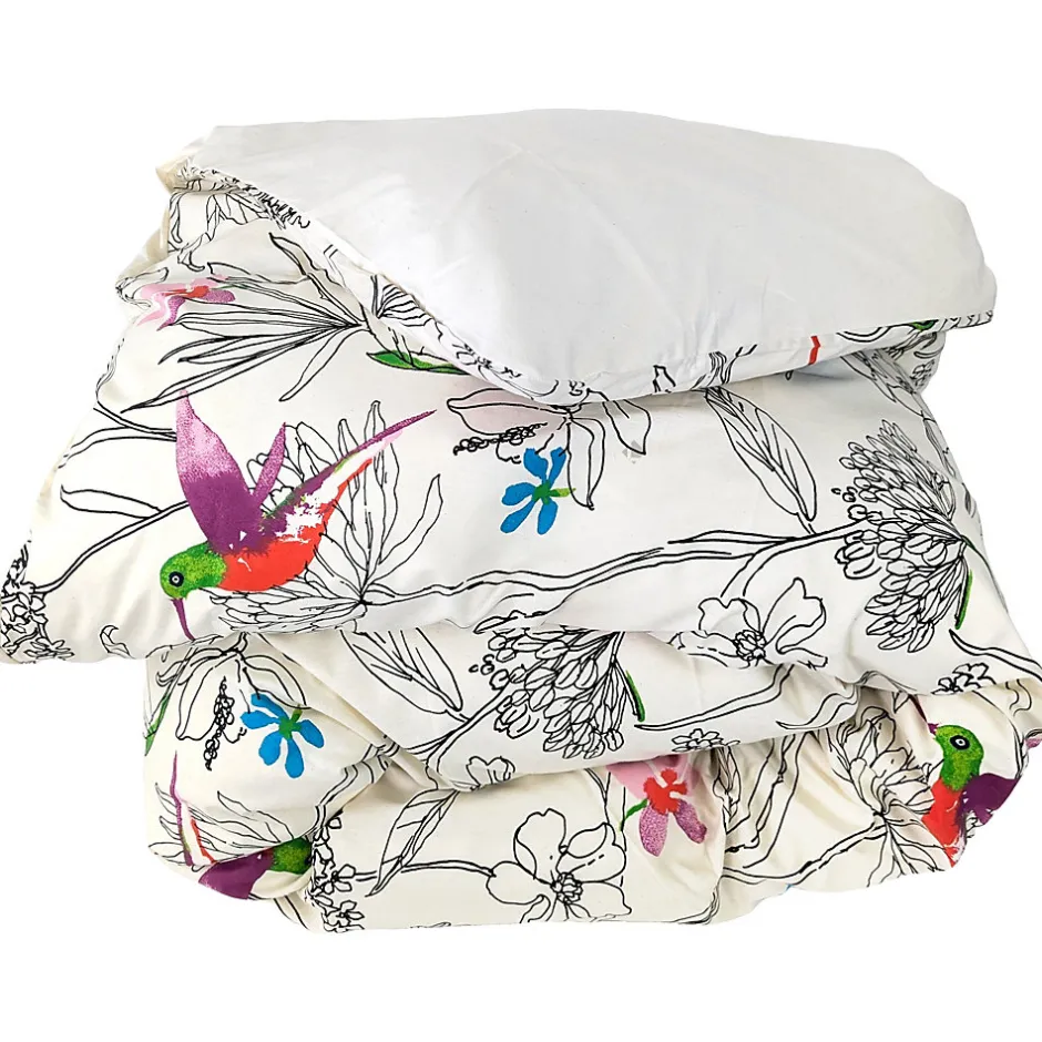 Linnea Housse de couette 200x200 cm coton AMAZONIA ecru New