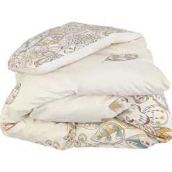 Linnea Housse de couette 260x240 cm coton OKY écru Naturel Hot