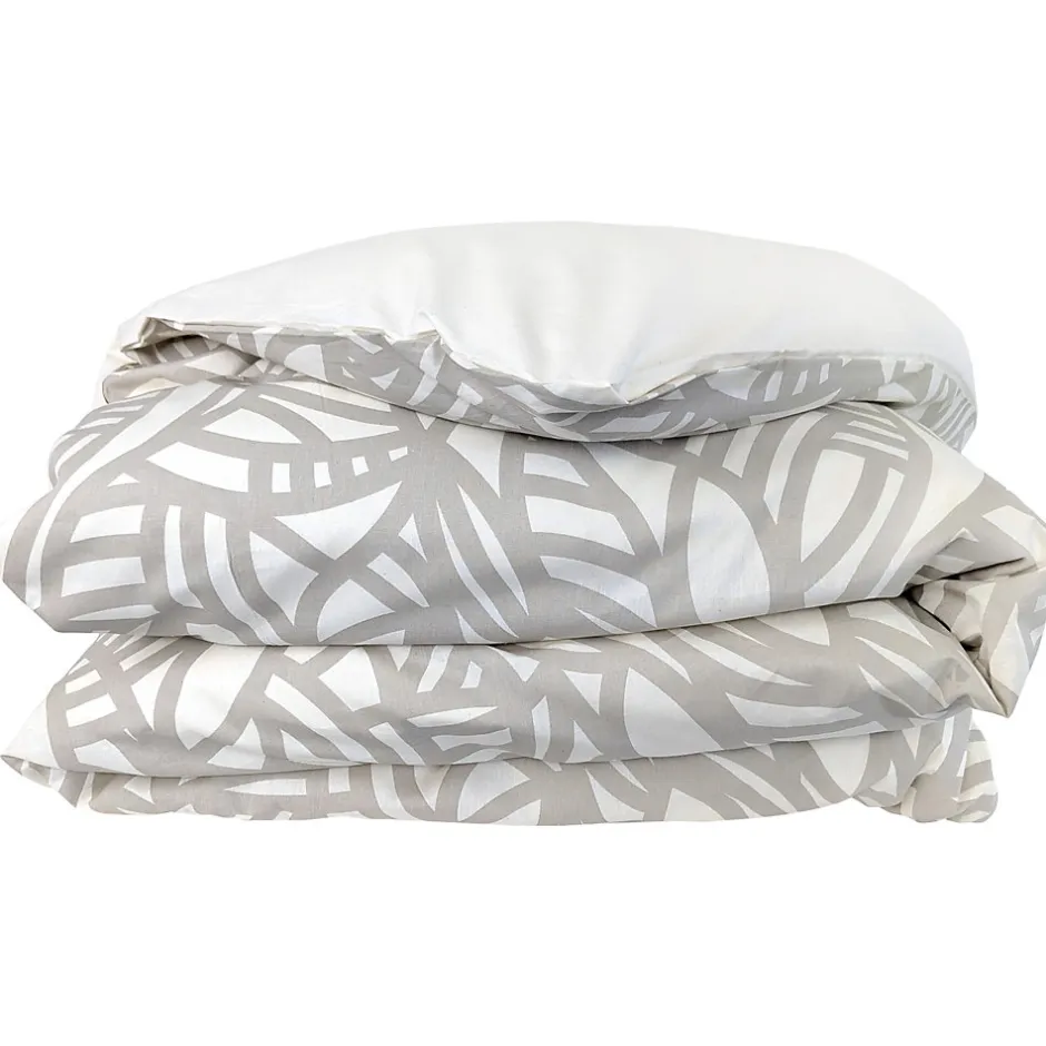 Linnea Housse de couette 240x220 cm coton lavé SERENA Beige écru