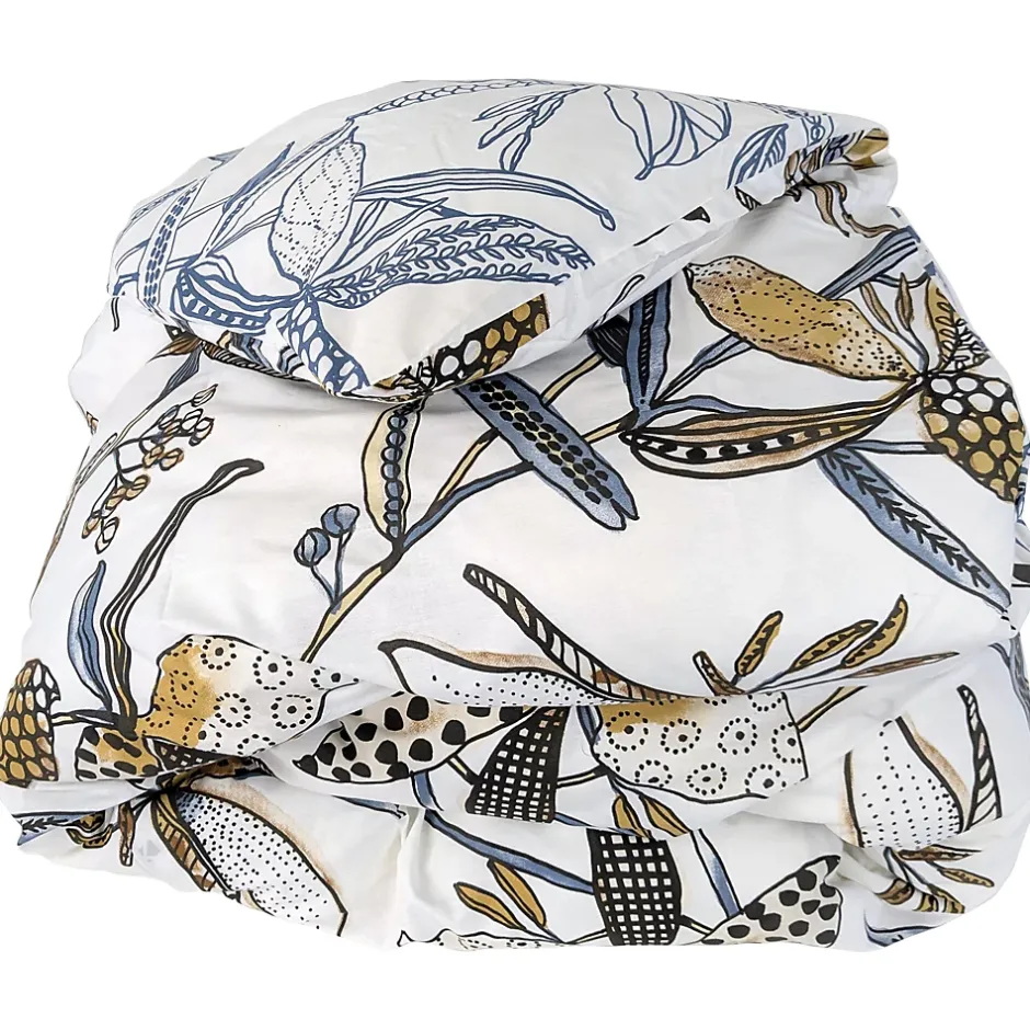 Linnea Housse de couette 260x240 cm en coton PÉNÉLOPE beige Silice Hot