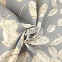 Linnea Housse de couette 280x240 cm en percale coton LISON gris Outlet