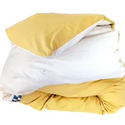 Linnea Housse de couette 240x220 cm en percale coton ROMY Ambre New
