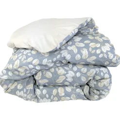 Linnea Housse de couette 260x240 cm en percale coton LISON gris