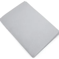 Linnea Housse de couette 260x240 cm mousseline de coton MILOS blanc neige New