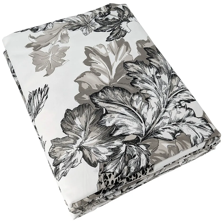 Linnea Housse de couette 140x200 cm satin de coton SAVANE blanc
