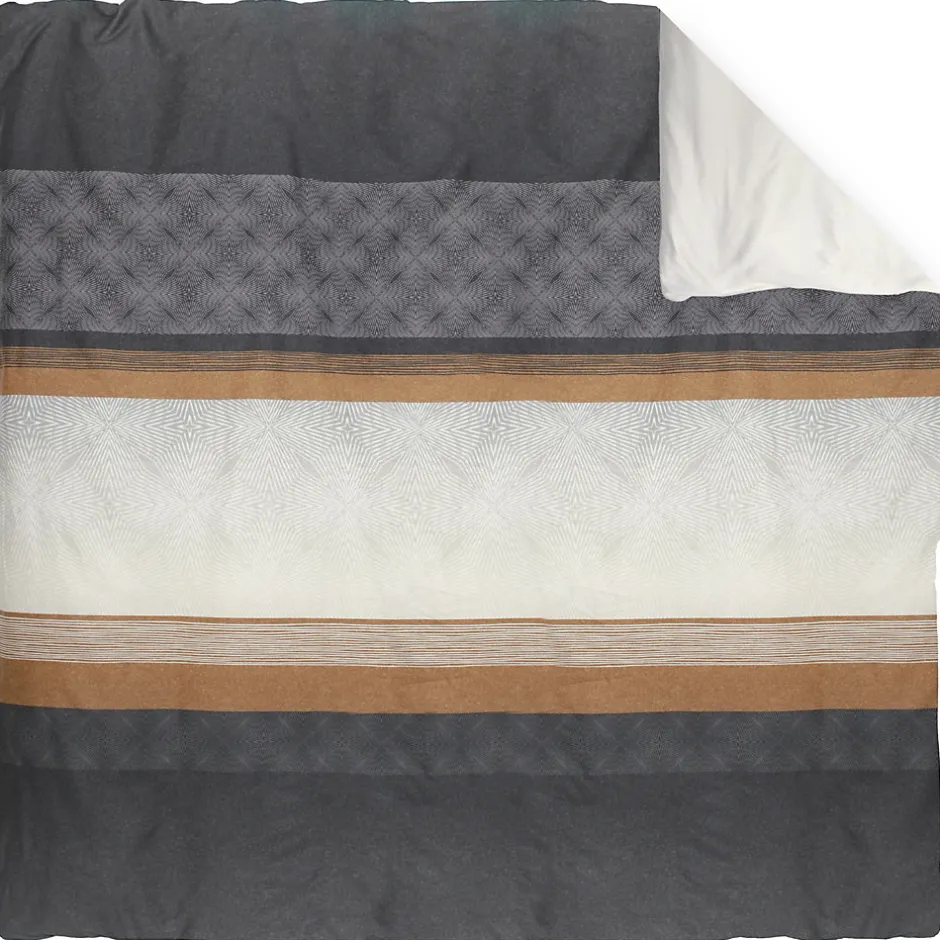 Linnea Housse de couette 300x240 cm satin de coton TIAGO noir