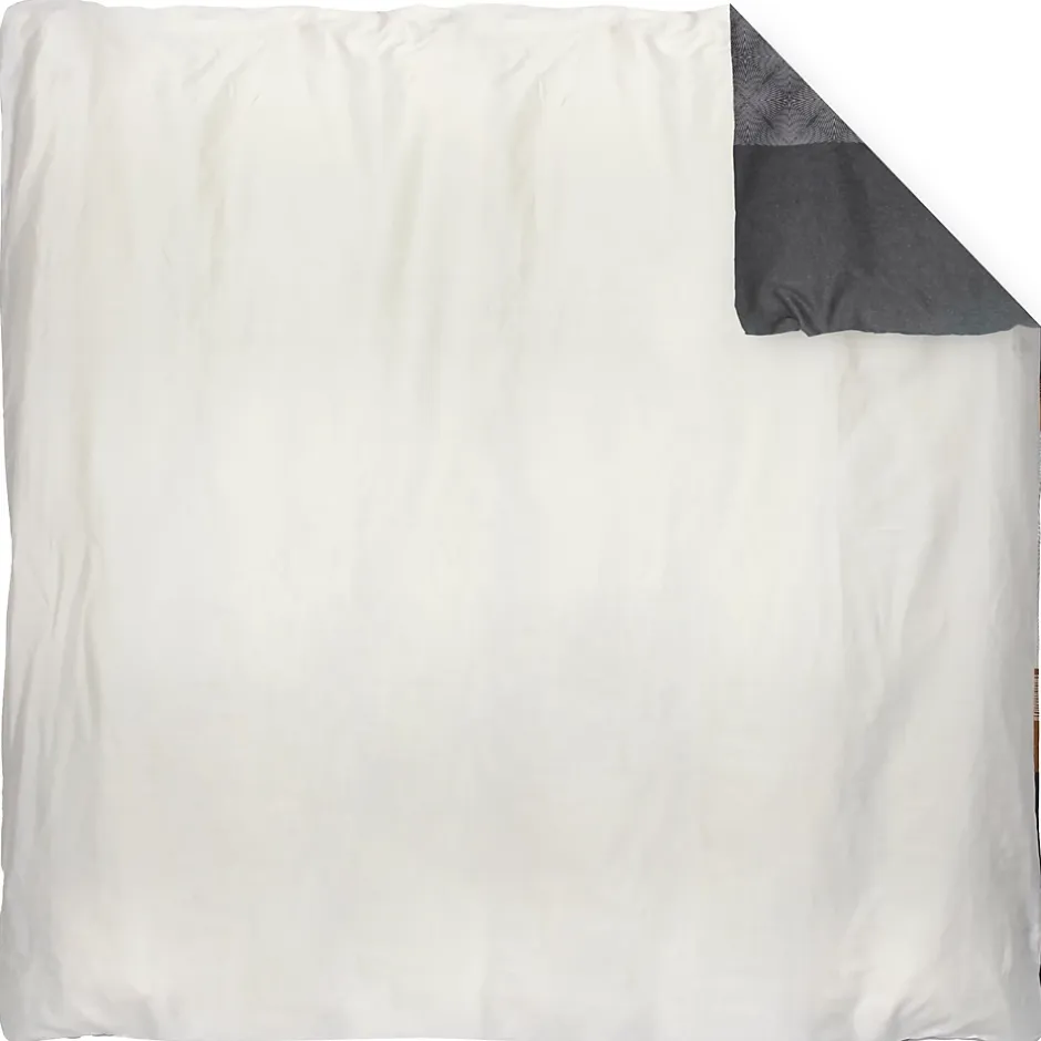 Linnea Housse de couette 240x220 cm satin de coton TIAGO noir Outlet