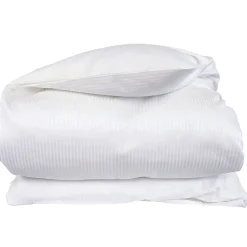 Linnea Housse de couette 200x200 cm satin de coton GRAND HÔTEL blanc