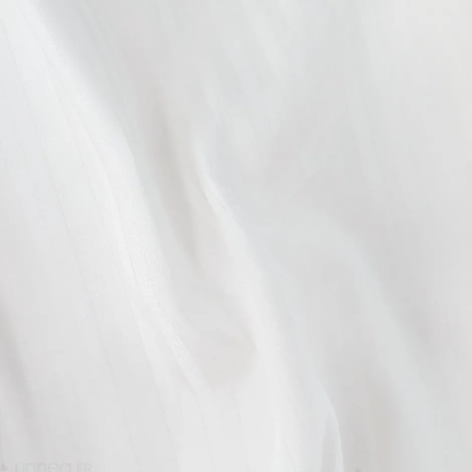 Linnea Housse de couette 200x200 cm satin de coton GRAND HÔTEL blanc