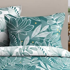 STOF Housse de couette 240x220 DOUALA + 2 taies coton 57 fils