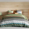 Atelier Du Coton Housse de couette 260x240 Echo + 2 taies coton 57 fils Discount