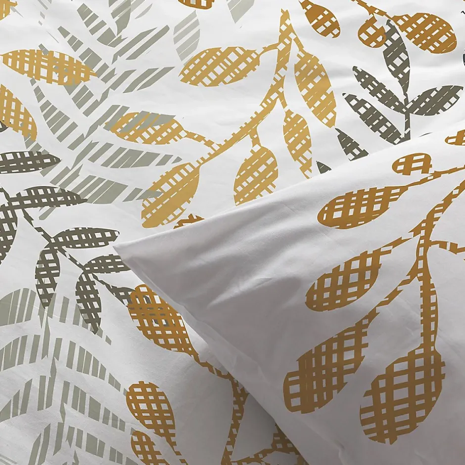 Atelier Du Coton Housse de couette 260x240 Eloa + 2 taies coton bio 57 fils Clearance