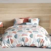 Atelier Du Coton Housse de couette 240x220 Halley + 2 taies coton 57 fils