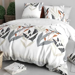 Atelier Du Coton Housse de couette 240x220 IMANTA + 2 taies coton 57 fils New