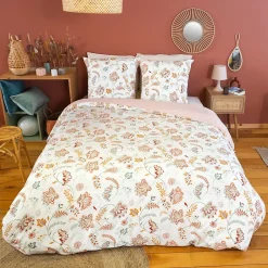 Cote Deco Housse de couette 240x220 ISPANA + 2 taies microfibre
