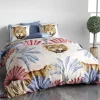 Atelier Du Coton Housse de couette 240x220 JAVA + 2 taies coton 57 fils