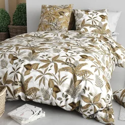 Atelier Du Coton Housse de couette 240x220 KAHONI + 2 taies coton 57 fils Online