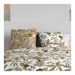 Atelier Du Coton Housse de couette 240x220 KAHONI + 2 taies coton 57 fils Online