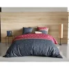 Atelier Du Coton Housse de couette 240x220 Lily + 2 taies 100% coton 57 fils