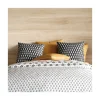 Atelier Du Coton Housse de couette 260x240 LOYA + 2 taies coton 57 fils Discount