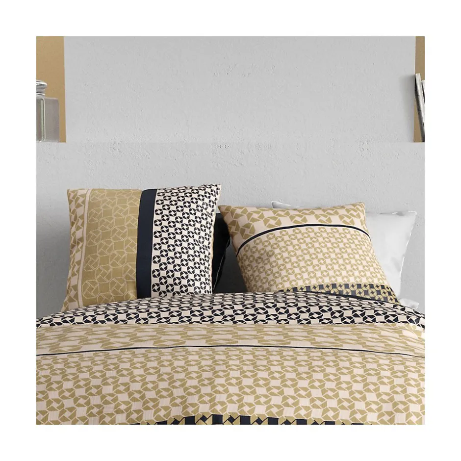 Atelier Du Coton Housse de couette 260x240 LUXORE + 2 taies coton 57 fils Best