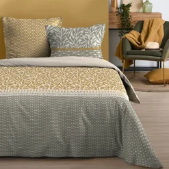 STOF Housse de couette 260x240 MAGDALA + 2 taies coton 57 fils