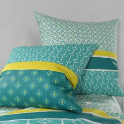 Atelier Du Coton Housse de couette 240x220 Malphite + 2 taies coton 57 fils